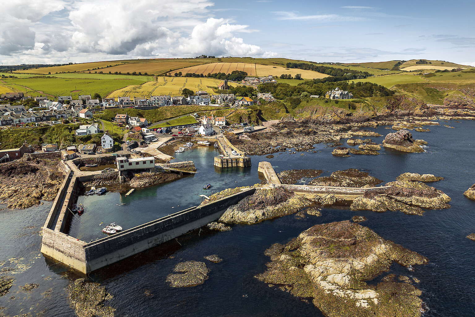 St Abbs Village - Credit VisitScotland