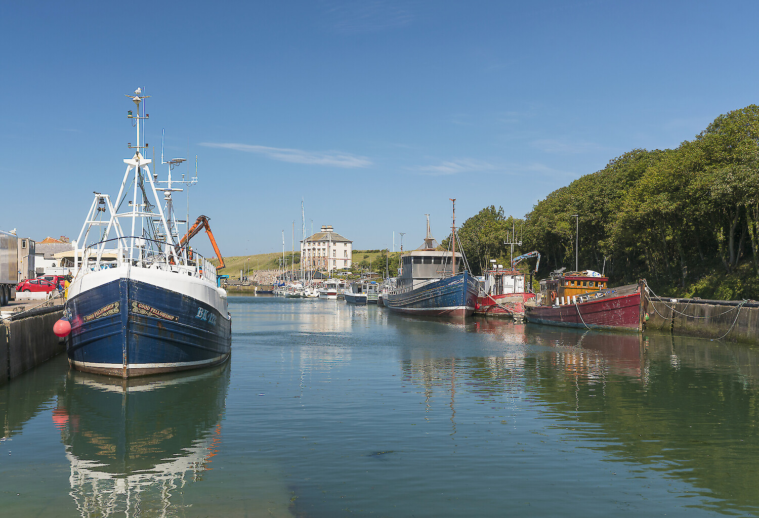 Eyemouth Harbour, Credit Eyemouth Harbour Trust