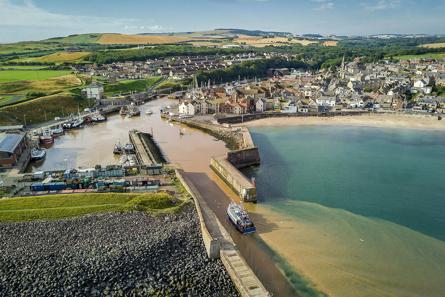 Eyemour Harbour, Credit Eyemouth Harbour Trust